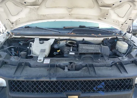 2016 Chevrolet Express 2500 Work Van from USA, damaged, VIN 1GCWGAFF4G1118399